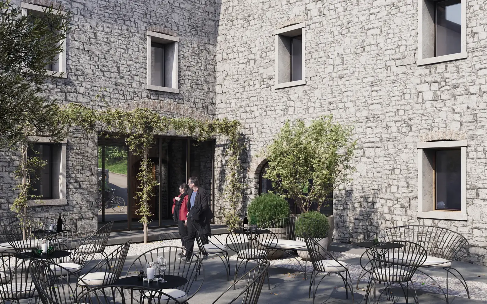 Borgo Taurino terrace dining