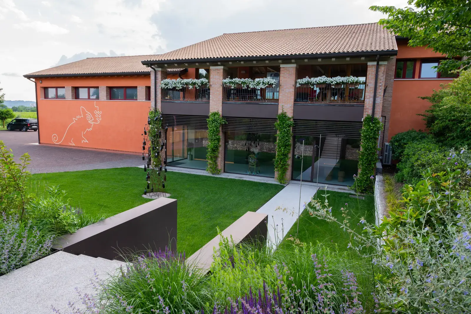 Facciata storica Cantina Fasol Menin