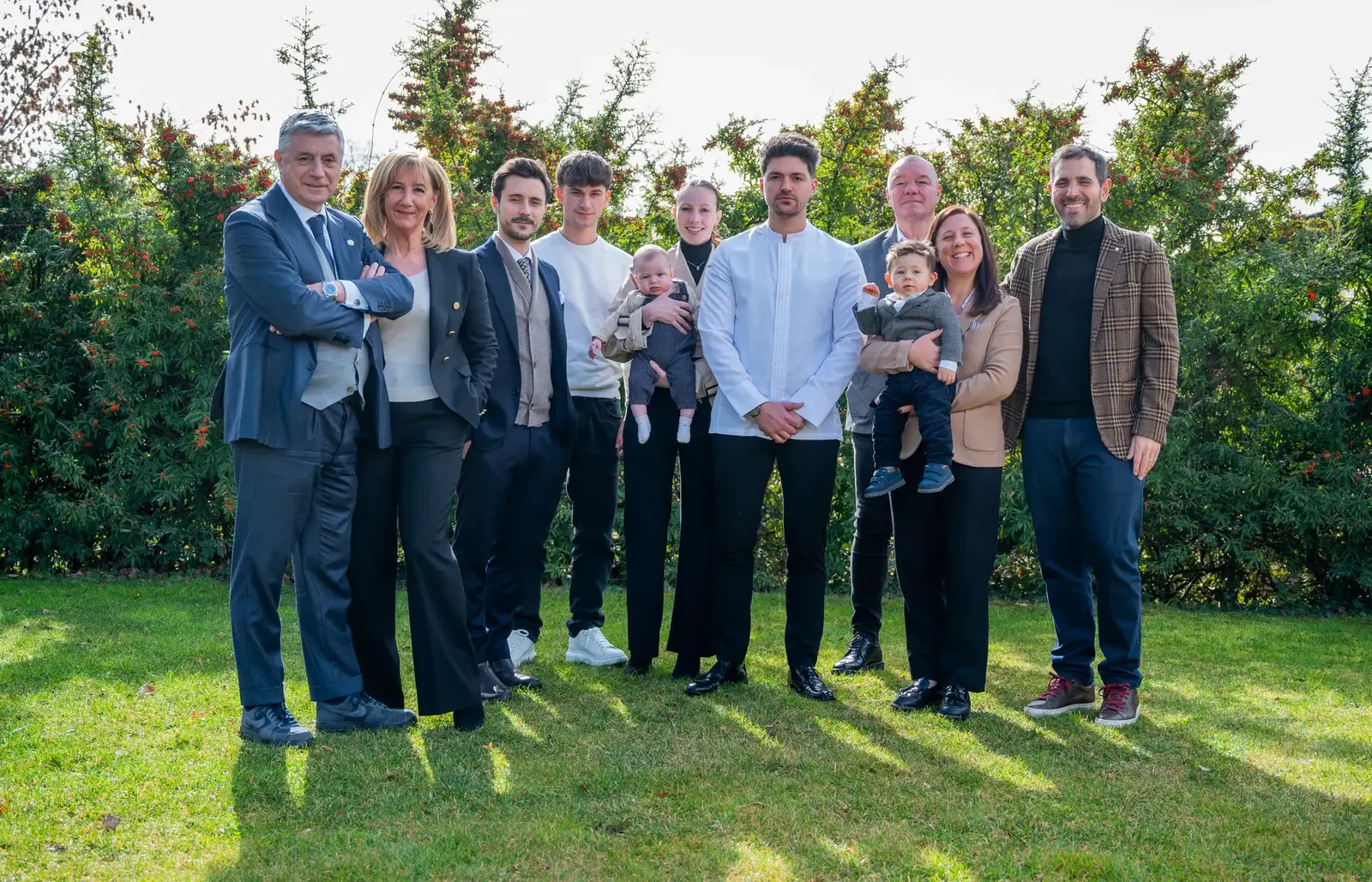 La famiglia Tramet riunita